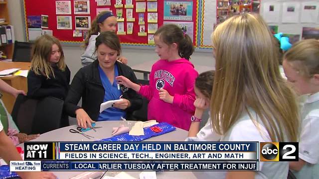 St. Paul's School for Girls hosts STEAM Career Explorers event