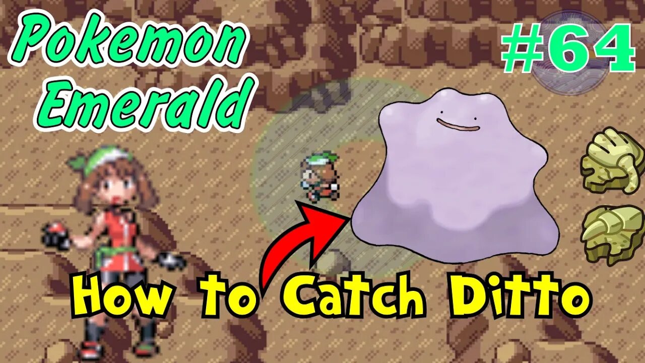 How to Catch Ditto! Pokémon Emerald Walkthrough - Part 64