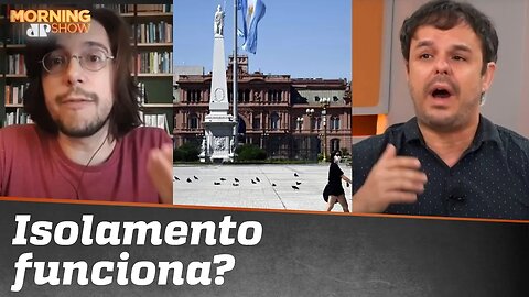 O que explica os números da Covid na Argentina?