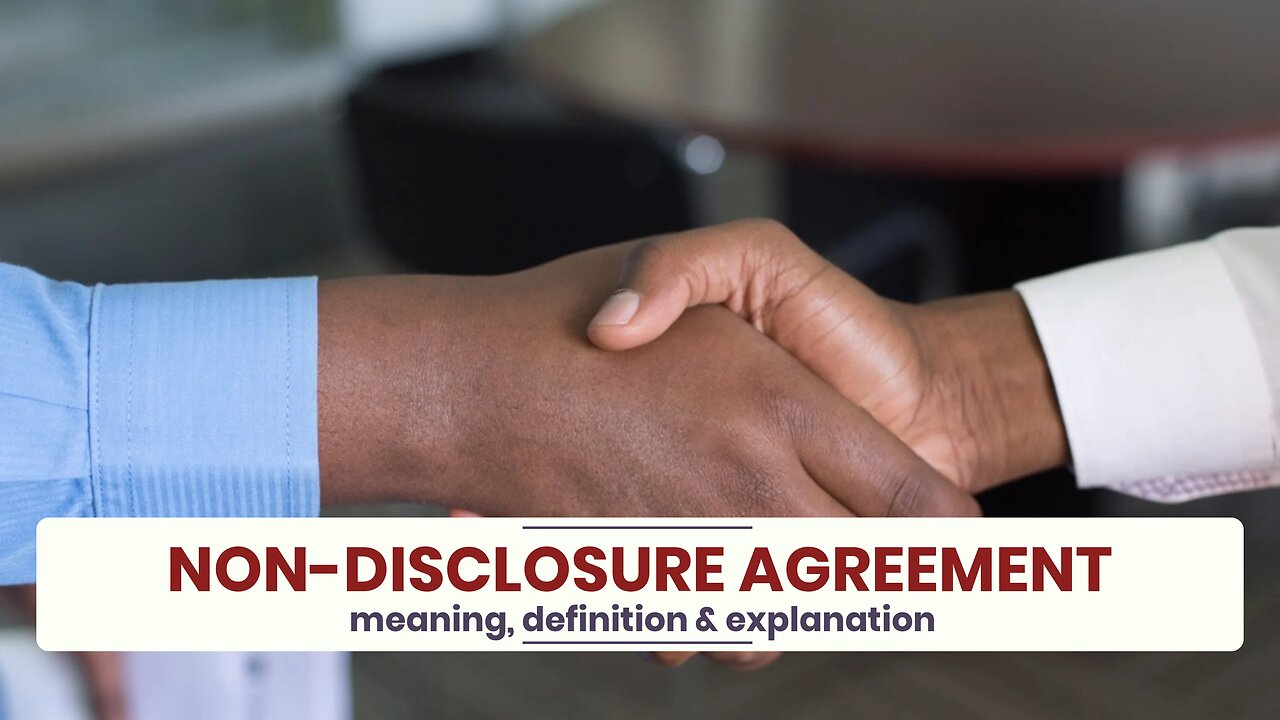 What is NON-DISCLOSURE AGREEMENT?