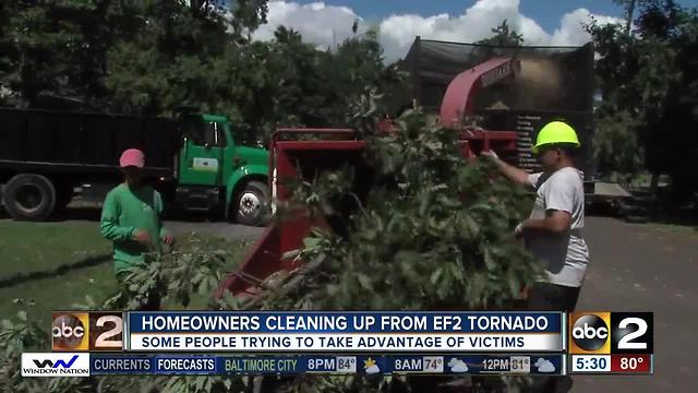 BBB warns that contractors could be scamming tornado victims