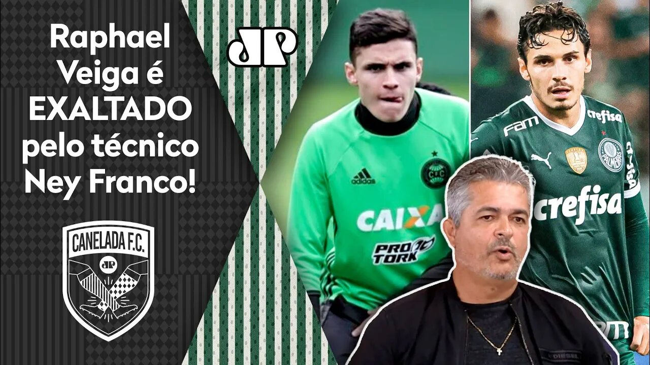 "Eu CONHEÇO o Raphael Veiga DESDE NOVINHO e..." CRAQUE do Palmeiras é EXALTADO por Ney Franco!