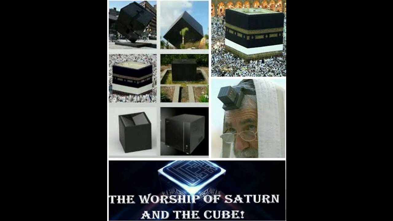 Concentrated Evil Eternal Storm of Saturn Hexagram Satanism and Luciferian Worship of the Black Cube