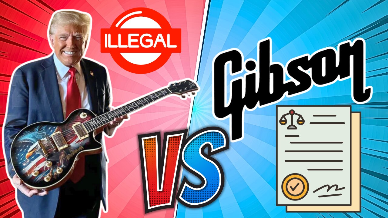 Gibson vs. Trump Guitars Clash: A BOLD legal move!