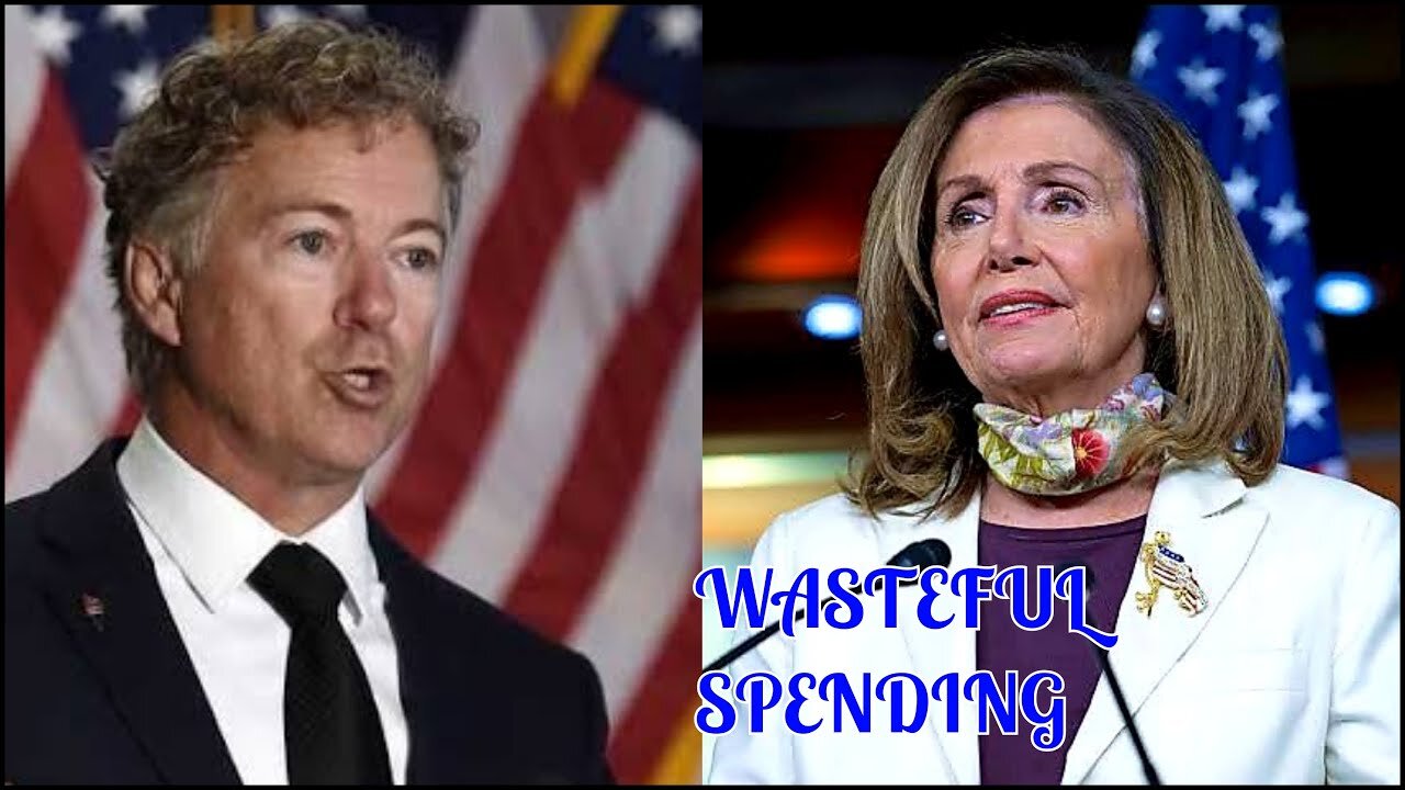 See What Rand Paul Just Said To Nancy Pelosi And The ENTIRE Democrats