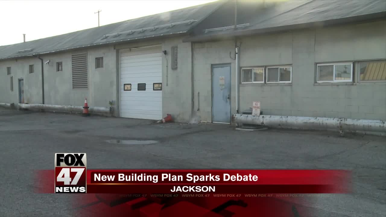 Residents react to plans for new DPW building in Jackson