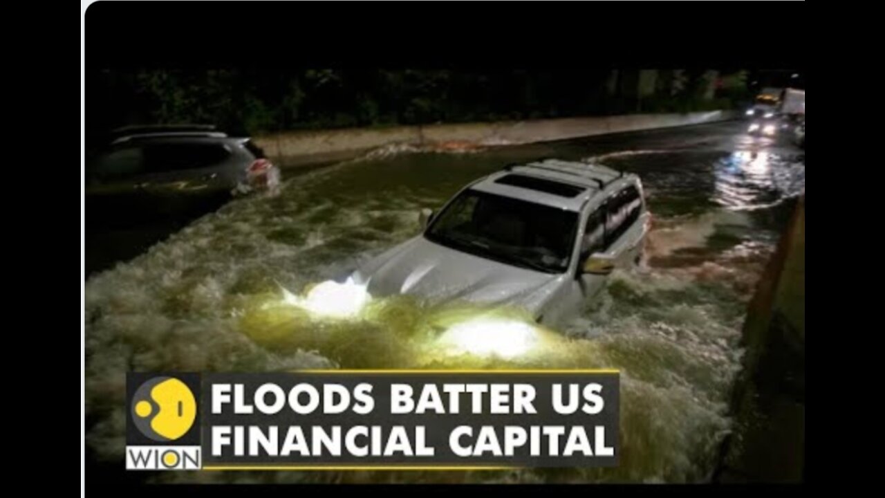 Floods Batter United States financial capital New York | Latest World English News | WION News