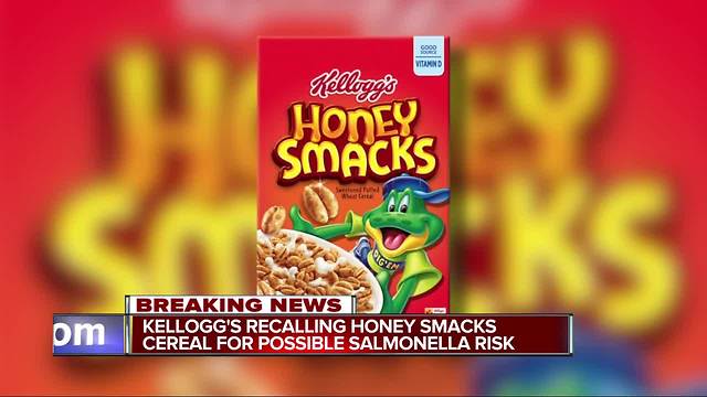 Kellogg Company recalls Honey Smacks cereal due to potential Salmonella risk