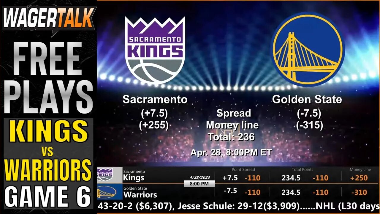 Sacramento Kings vs Golden State Warriors Game 6 Predictions, Picks and Odds | NBA Playoffs 4/28