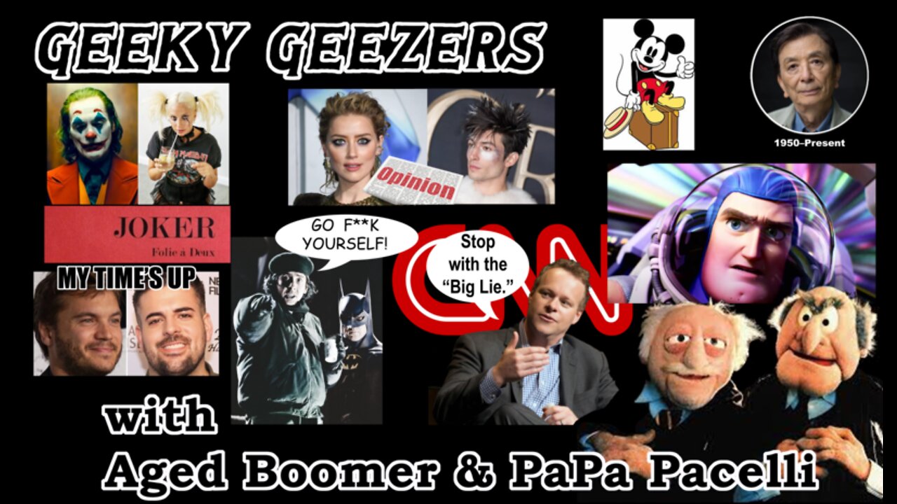 Geeky Geezers - Lightyear fizzles, Lady Gaga joins Joker 2, Amber and Ezra have to go