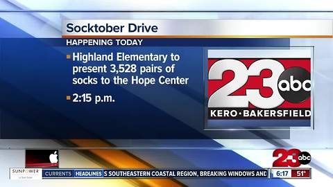 "Socktober Drive" exceeds goal