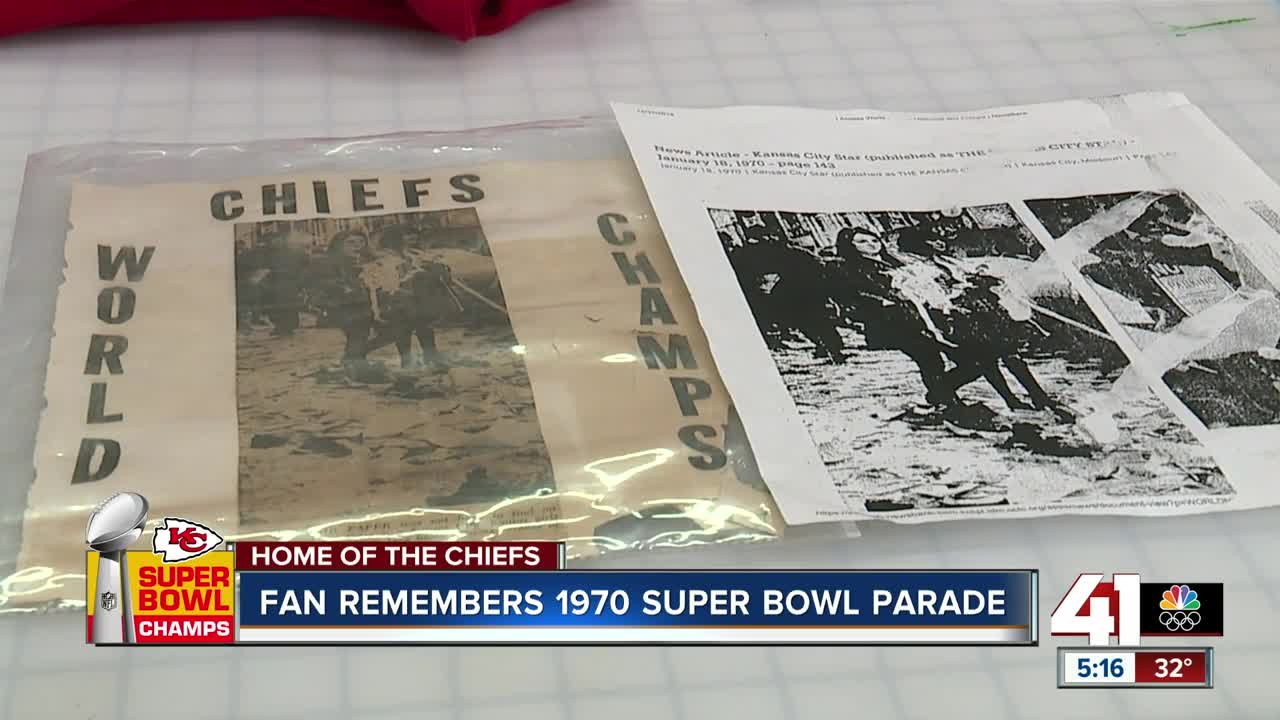 Chiefs fan remembers 1970 Super Bowl parade