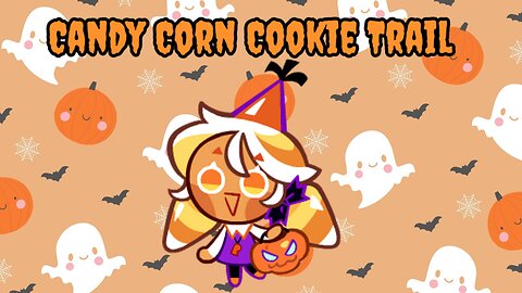 Candy Corn Cookie Trail