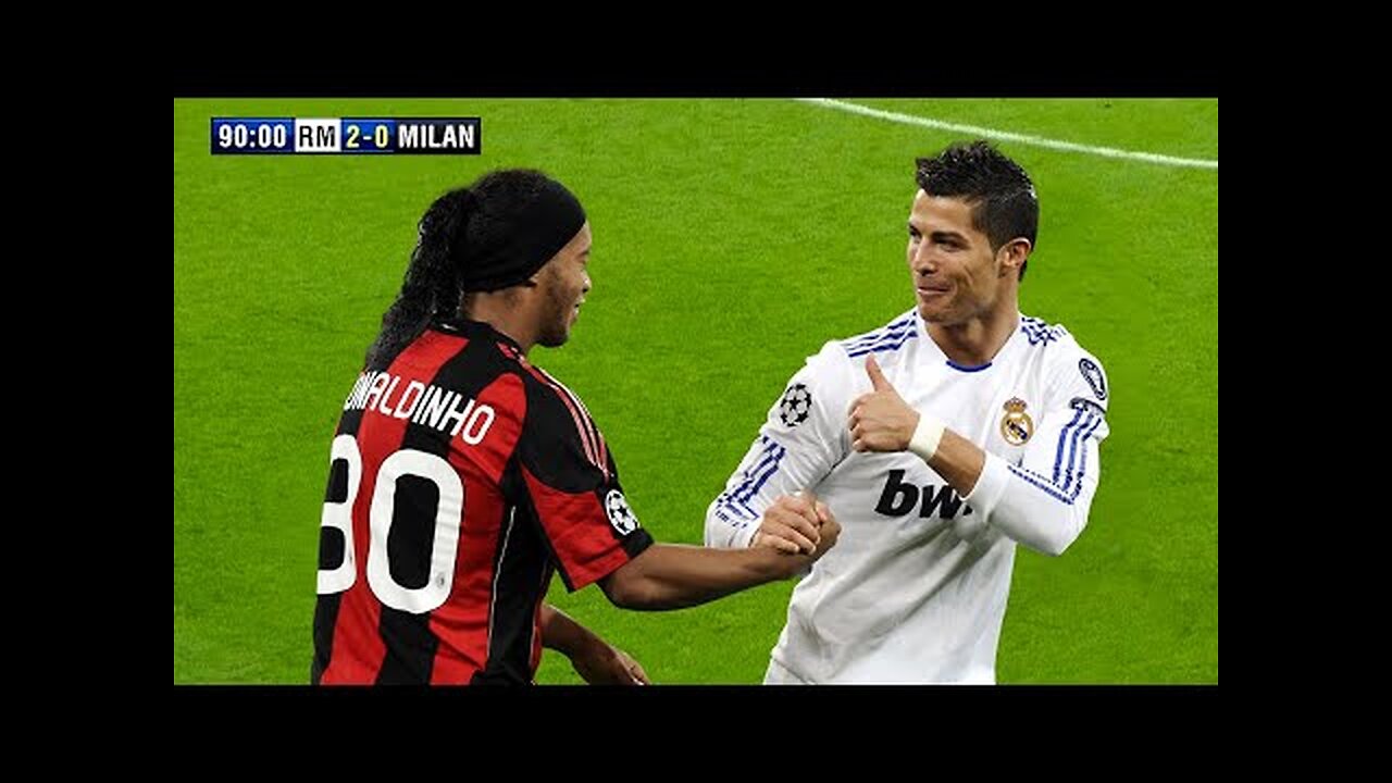 Ronaldinho will never forget Cristiano Ronaldo's performance in this match