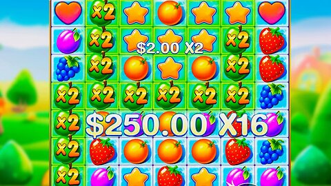 INSANE FRUIT PARTY BONUS BUY WIN! (MY BIGGEST SLOT WIN EVER)