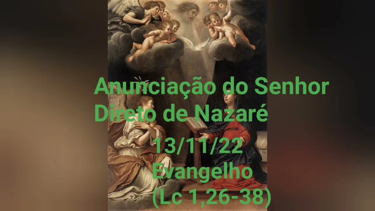 Padre José Augusto direto da Peregrinação em Nazaré na Terra Santa 13/11/22