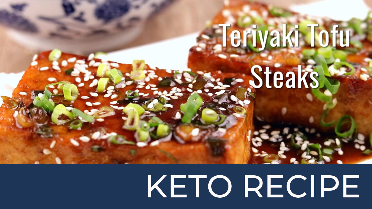 Keto Teriyaki Tofu Steaks | Keto Diet Recipes