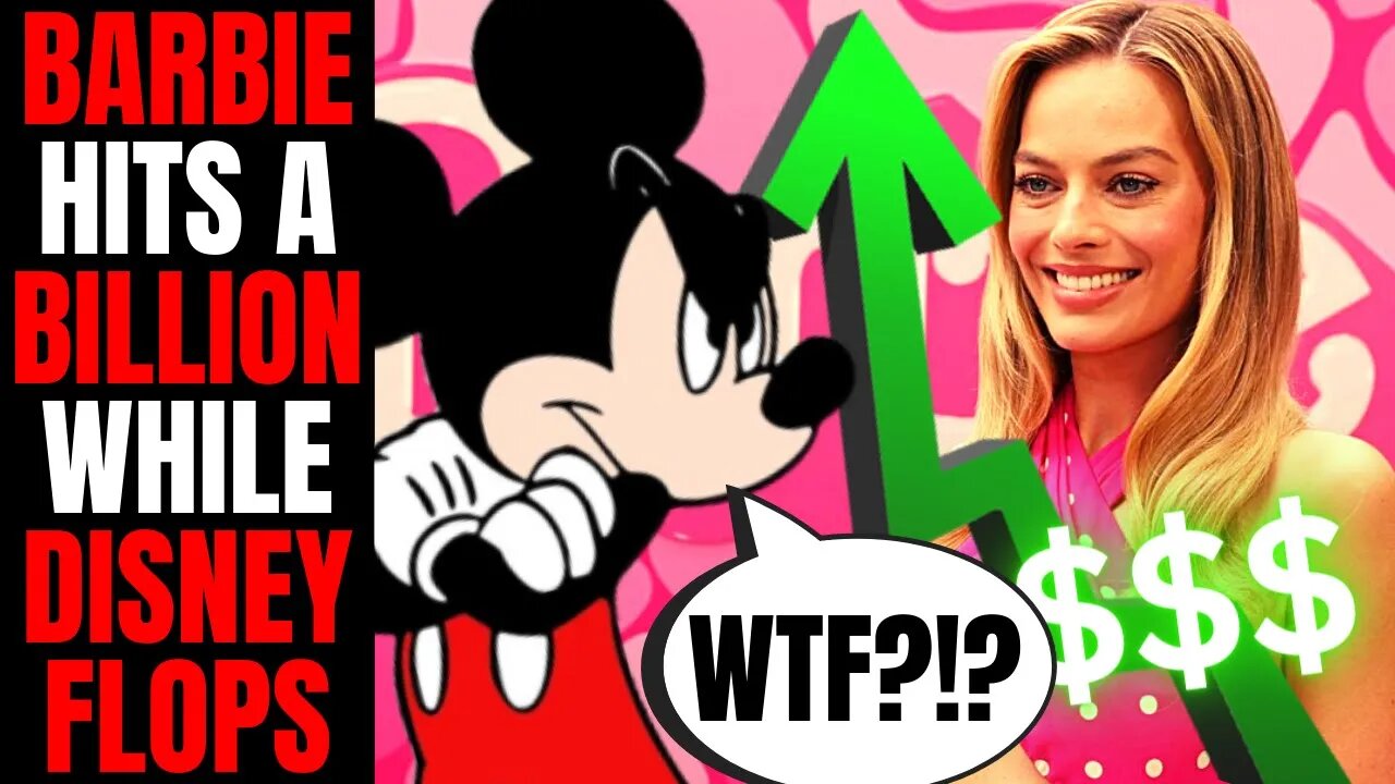 Barbie Hits A BILLION Dollars As Disney FAILS At The Box Office | Haunted Mansion Is A HUGE FLOP