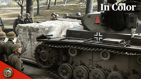 German vehicles during the Battle of France - German army in ww2 [Colorized & Enhanced]