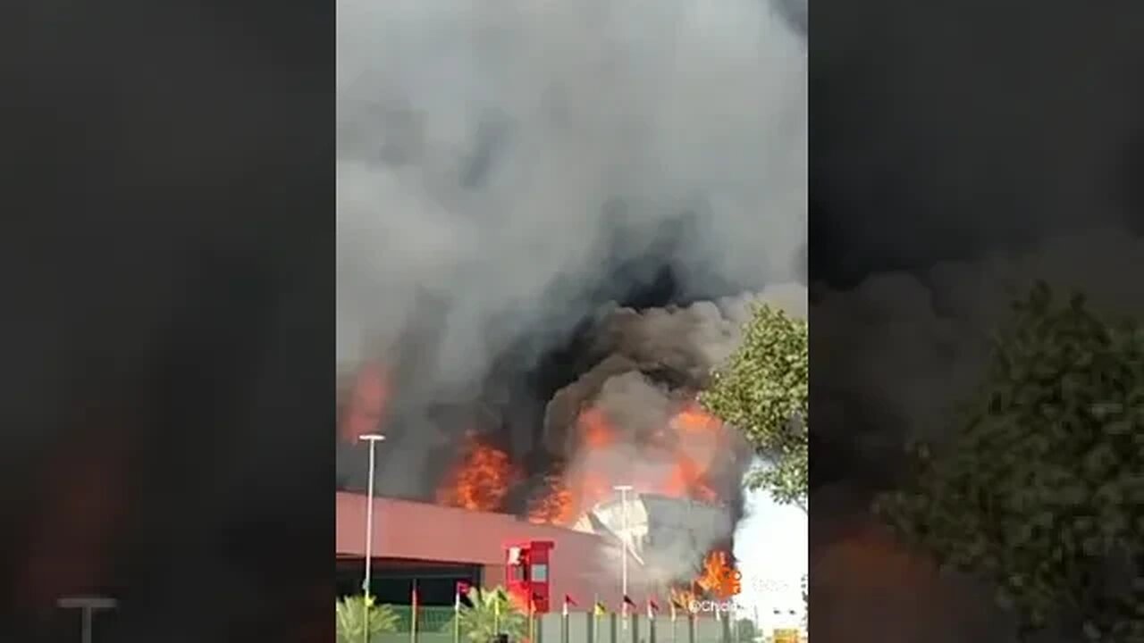 Urgente atacadão em chamas