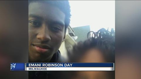 Emani Robinson Day: Tribute held for Milwaukee teen killed during crossfire in 2016