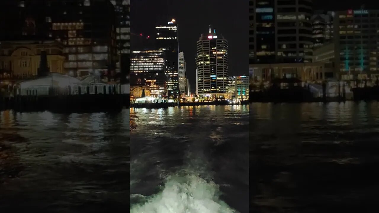 Ferry in the morning