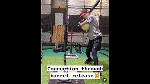 hitting drill using a ball