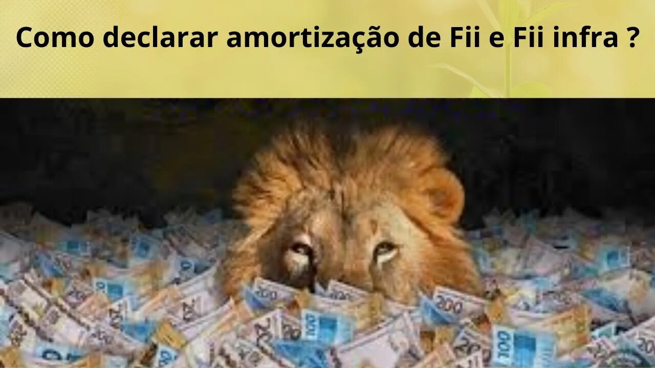 Como fica amortização #fiis #fiagro #fiinfra