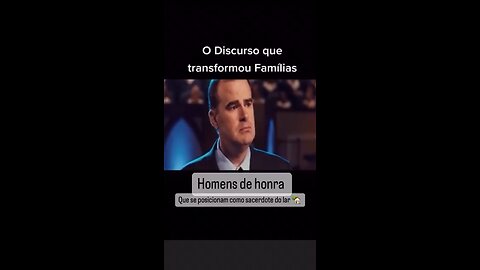 O discurso que mudou famílias