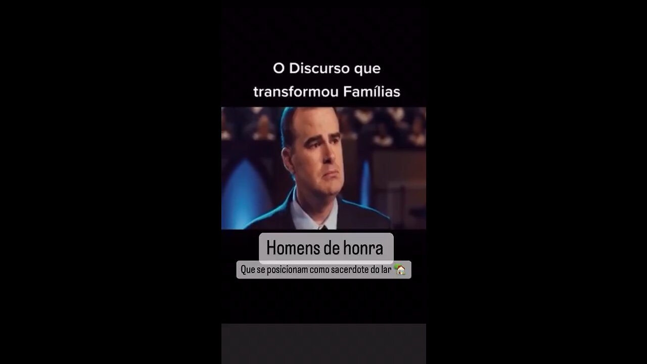 O discurso que mudou famílias