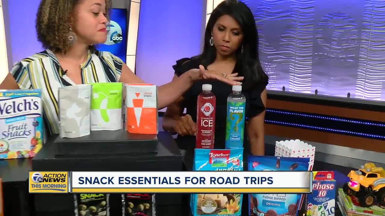 Snack essentials for road trips