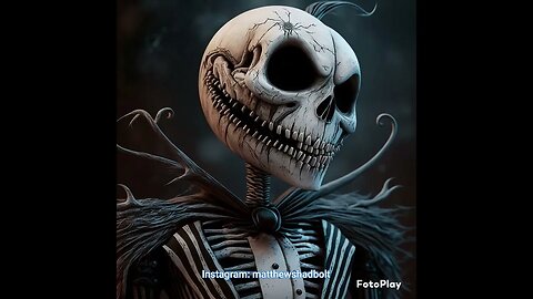 Nightmare Before Christmas AI Generated Artwork #shorts