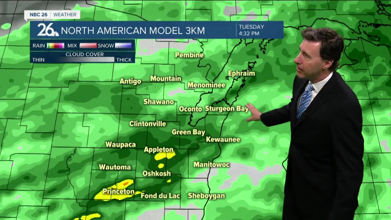 Michael Fish's NBC 26 weather forecast