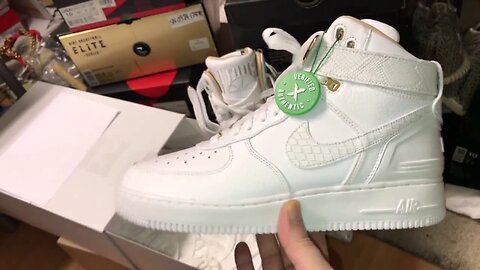 JUST DON (AF 100):Air Force 1 High “AF 100” UNBOXING/REVIEW,STOCKX