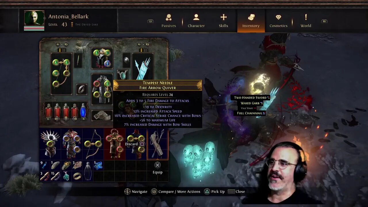 2:00 AM Path Of Exile Live stream. Act 4 #POE