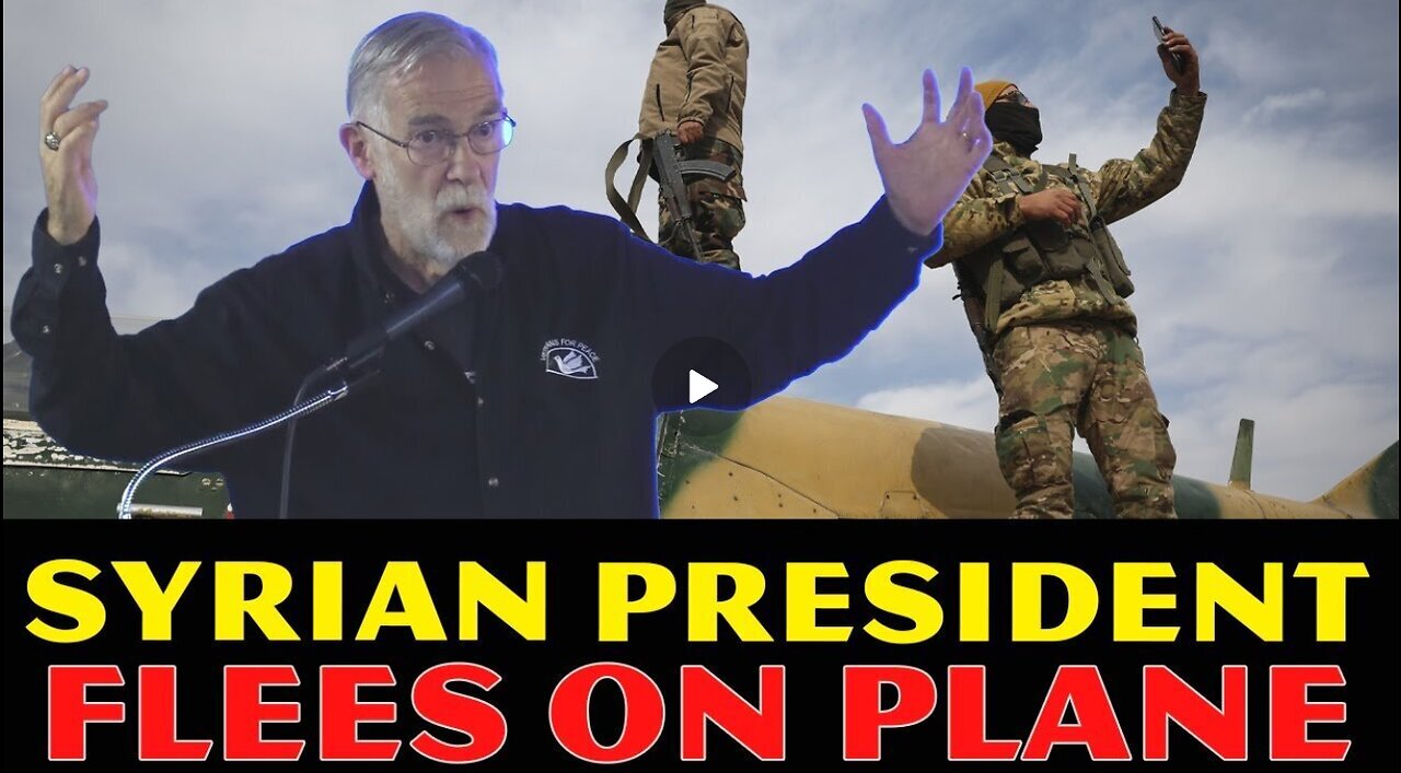 Ray Mcgovern Reveals- Syrian President FLEES On Plane, Russia Faces DIFFICULT Choice - Dec2024