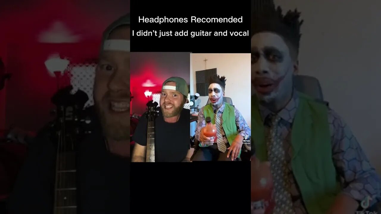 Guitar Player is Starting to Rap More Often!! Duet With @Thatsdax the Joker Open Verse!!!