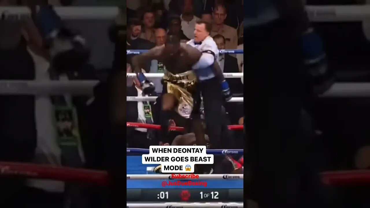 (FLASHBACK) DEONTAY WILDER BRUTALLY KNOCKS OUT STIVERNE 💤 😴 🛏 #wilderstiverne2 #shorts #boxing #pbc