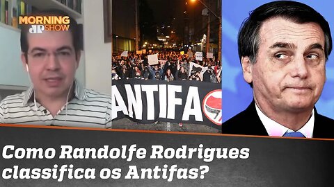 Bolsonaro chama ANTIFAS de marginais, terroristas. Como o senador Randolfe Rodrigues os classifica?