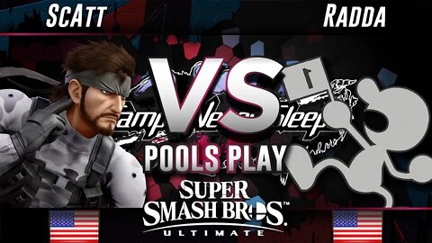 MVG | ScAtt (Snake/Mega Man) vs. Radda (Game & Watch) - Ultimate Pools - TNS 8