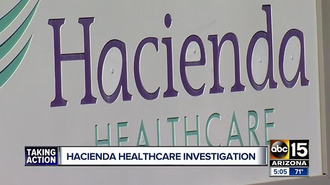 Phoenix PD order DNA tests from male workers after birth at Hacienda Healtcare facility