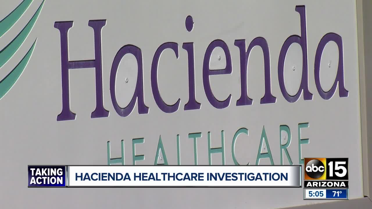 Phoenix PD order DNA tests from male workers after birth at Hacienda Healtcare facility