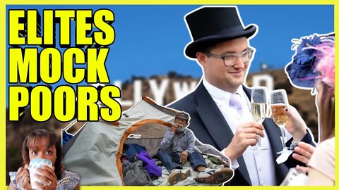 LA Homelessness MOCKED By Elites (clip)