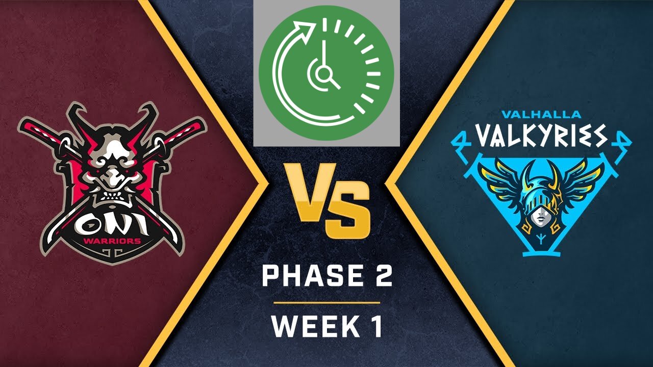 SMITE Pro League Phase 2 Week 1 Oni Warriors vs Valhalla Valkyries (Just the Action)