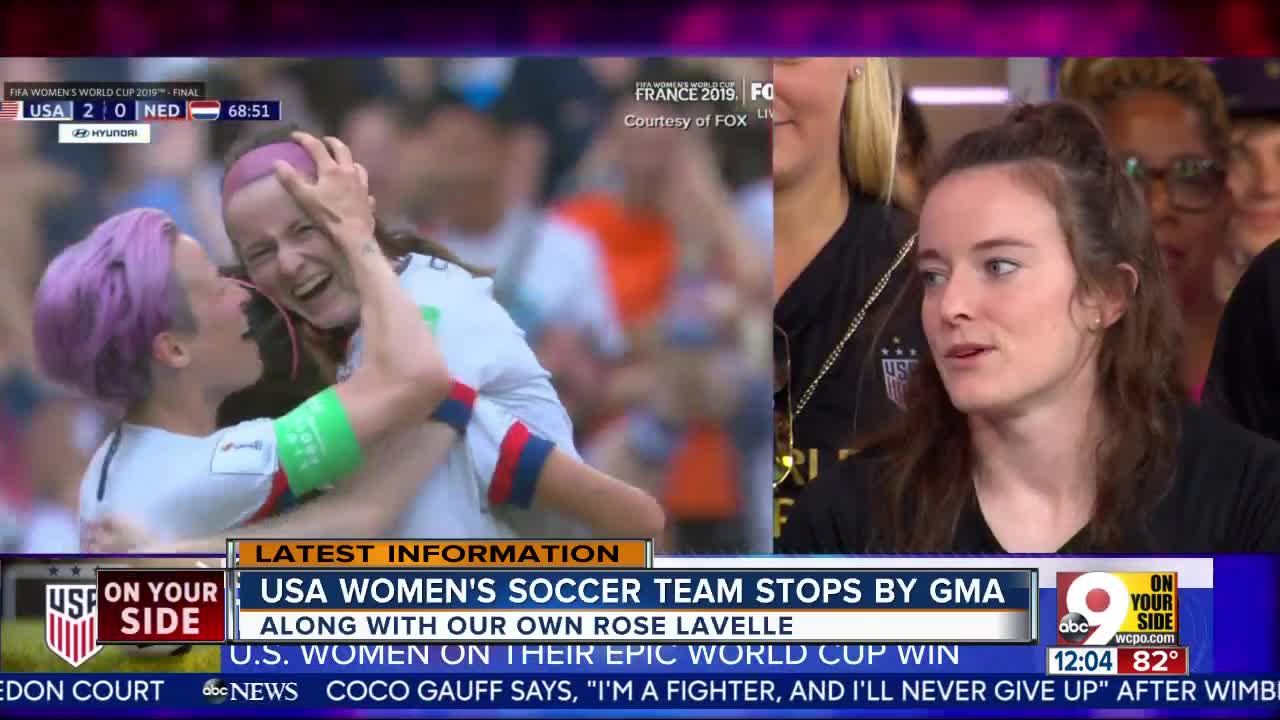 U.S. Women's National Team on GMA