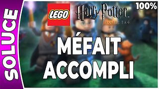 LEGO Harry Potter : Années 1 à 4 - MÉFAIT ACCOMPLI - 100% - Emblèmes et perso [FR PS3]