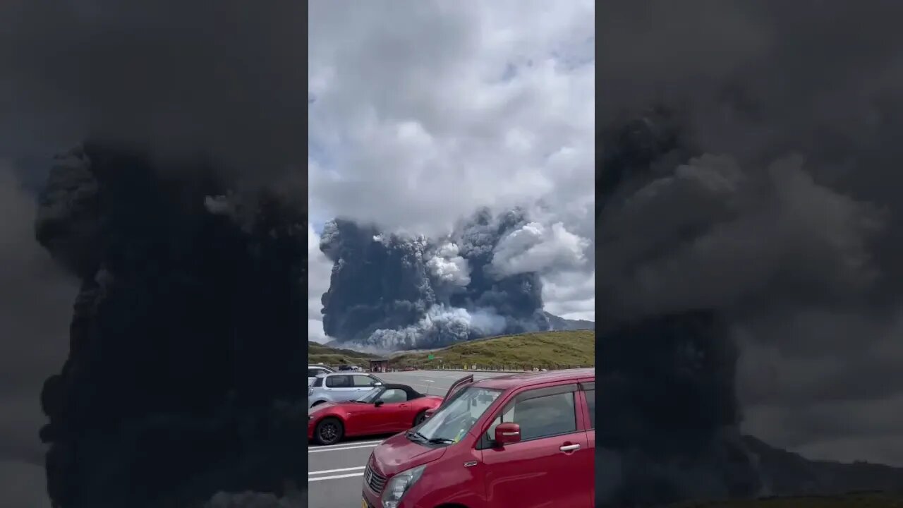 🚨 BREAKING: Massive Eruption Of Mount Aso Volcano In Kumamoto, Japan on Kyushu