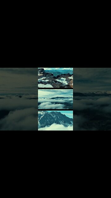 Flying above the clouds in the Austrian Alps!