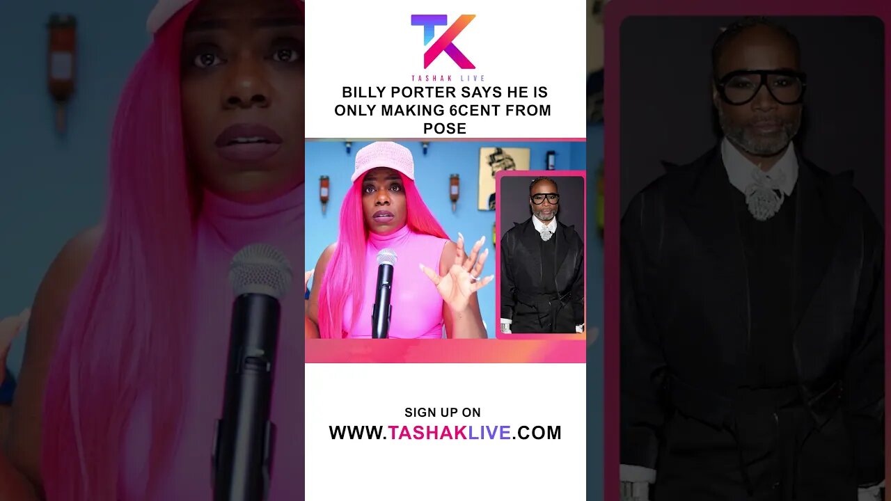 Billy Porter Says He Is Only Making 6cent From Pose