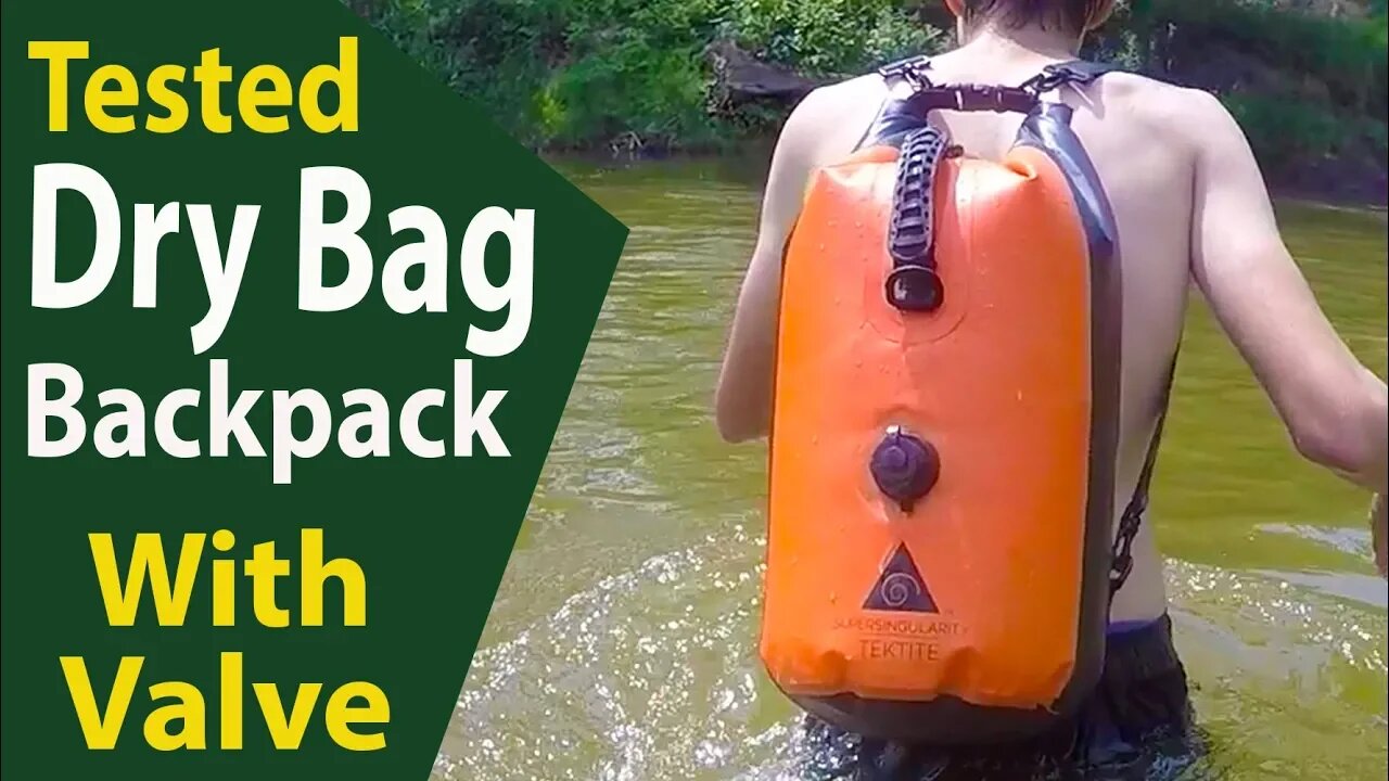 (Best) Dry Bag Backpack for Canoe and Kayak by Supersingularity